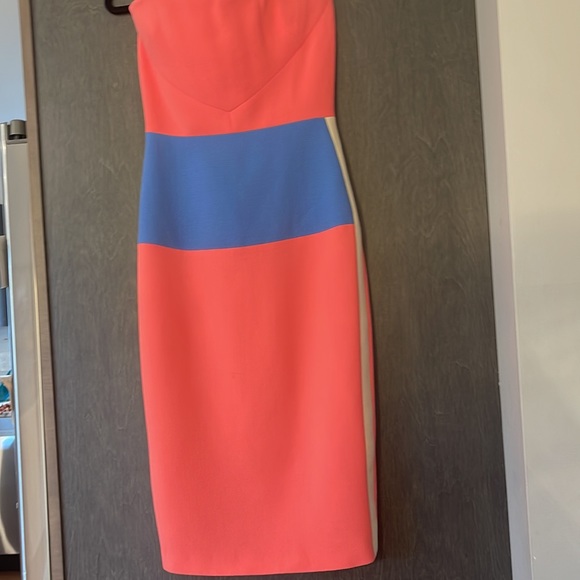 Roksanda Strapless Wool Crepe Dress - Picture 4 of 11